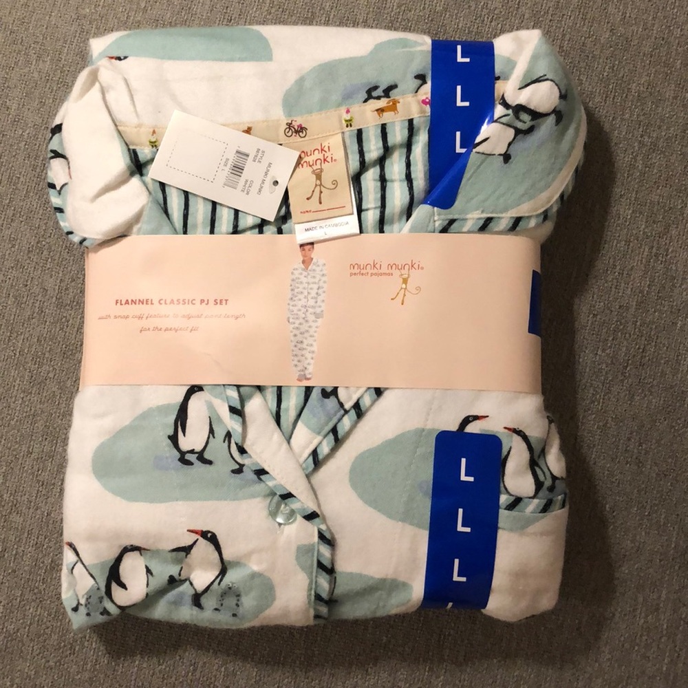 Flannel pajama set